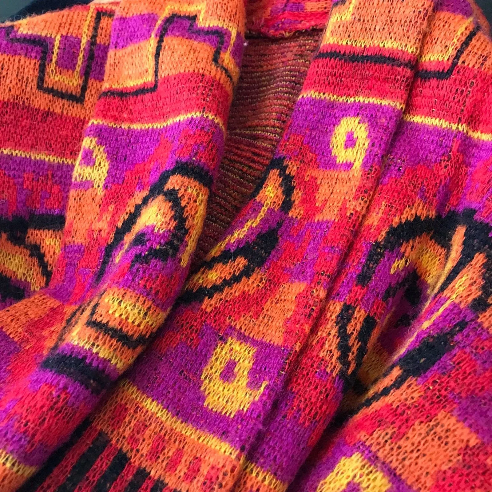 1970s OVERSIZED CARDIGAN