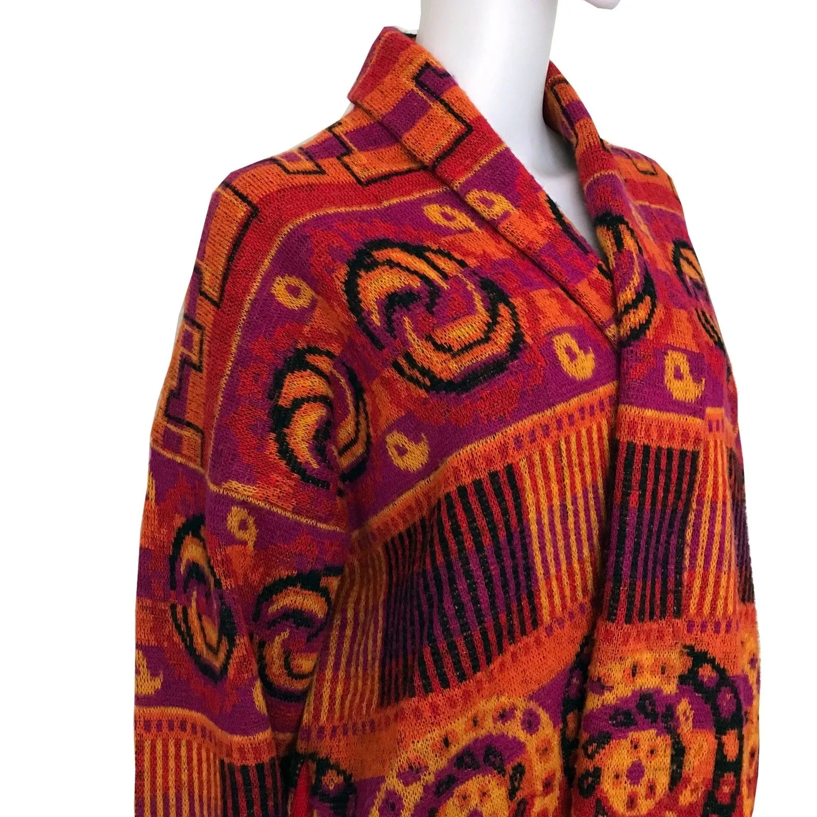 1970s OVERSIZED CARDIGAN