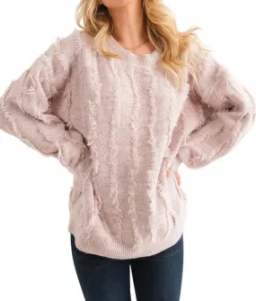 And The Why - On the Fritz Fringe Sweater