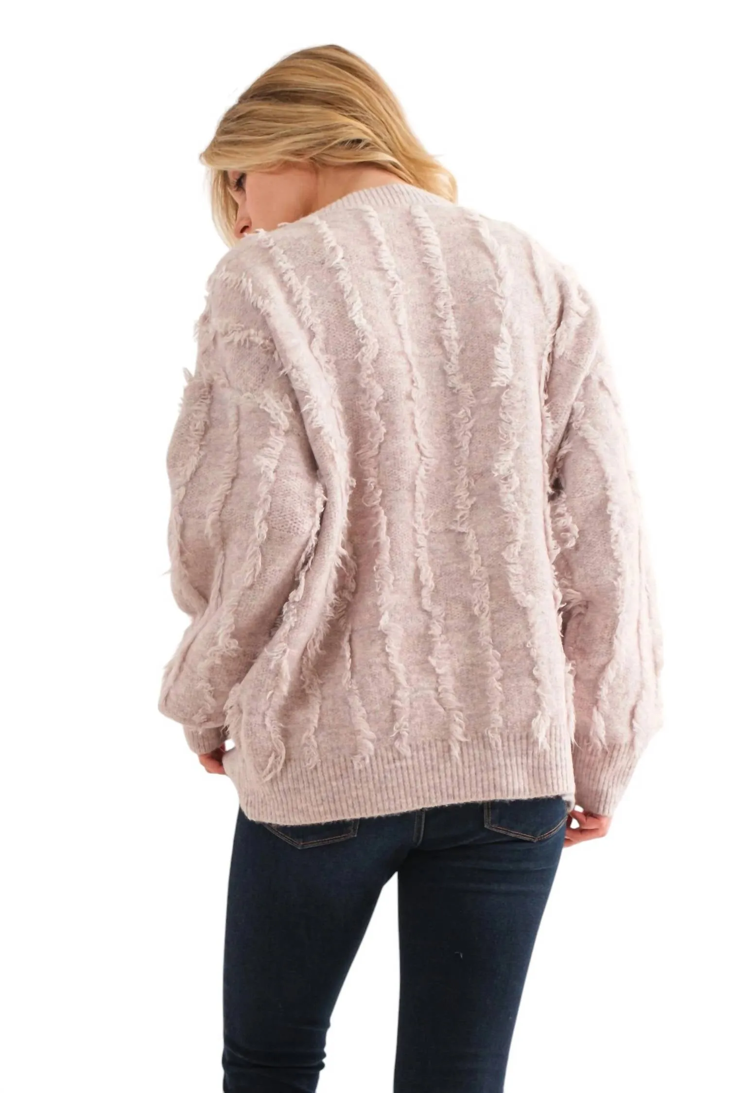 And The Why - On the Fritz Fringe Sweater