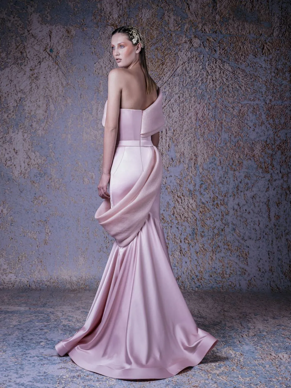 ASYMMETRICAL MERMAID DRESS