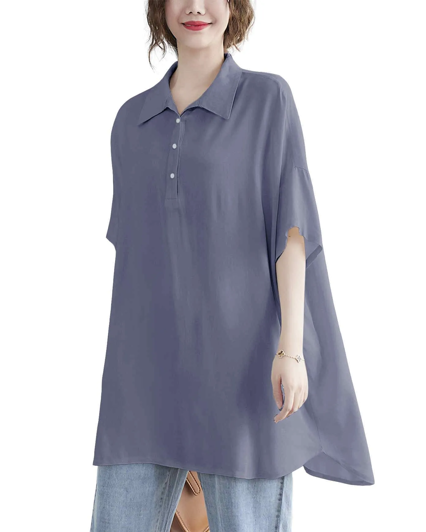 ellazhu Women Short Sleeves T-shirt GA2287