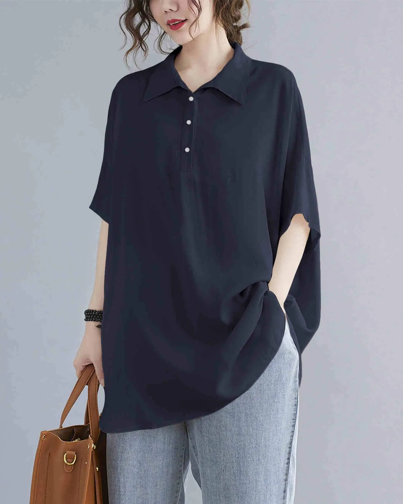 ellazhu Women Short Sleeves T-shirt GA2287