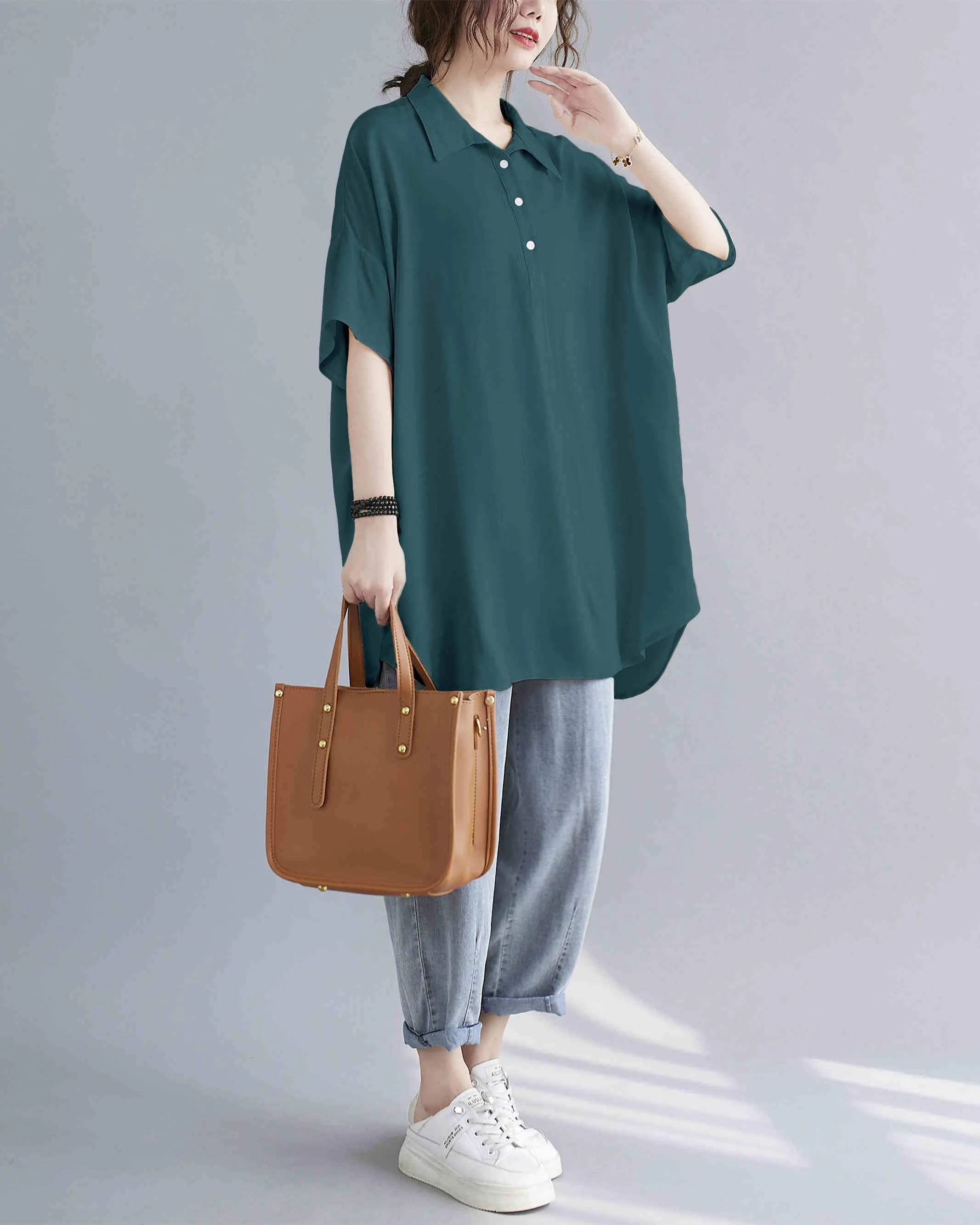 ellazhu Women Short Sleeves T-shirt GA2287