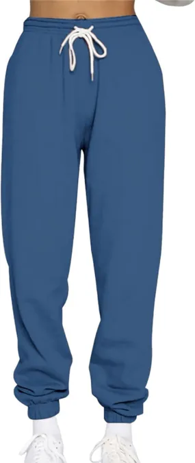 Kubbon Womens Wide Leg Jeans Baggy High Waist Straight Leg Denim Pants Casual Loose Fit Stretchy Trousers with Pockets
