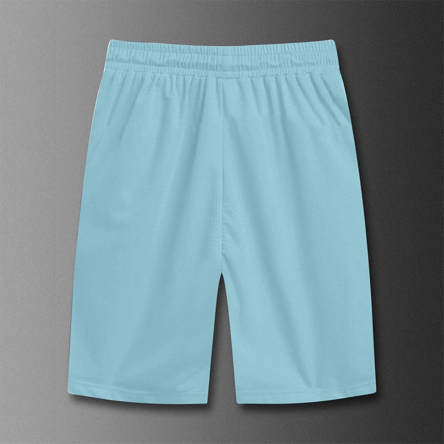 Men's Gym Shorts Mesh Breathable Quick-Dry Basketball Running Lightweight Athletic Workout Shorts with Zipper Pockets