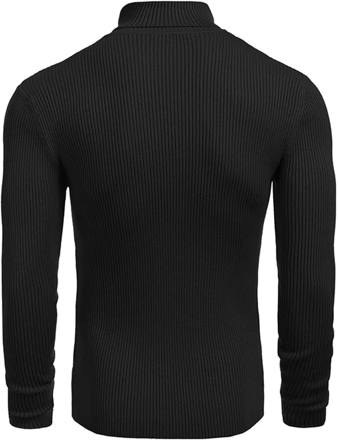 Mens Turtneck Pullover Sweaters Long Sleeve Cable Knit Sweater Slim Fit Jumpers Designer Undershirts Fall Winter Tops