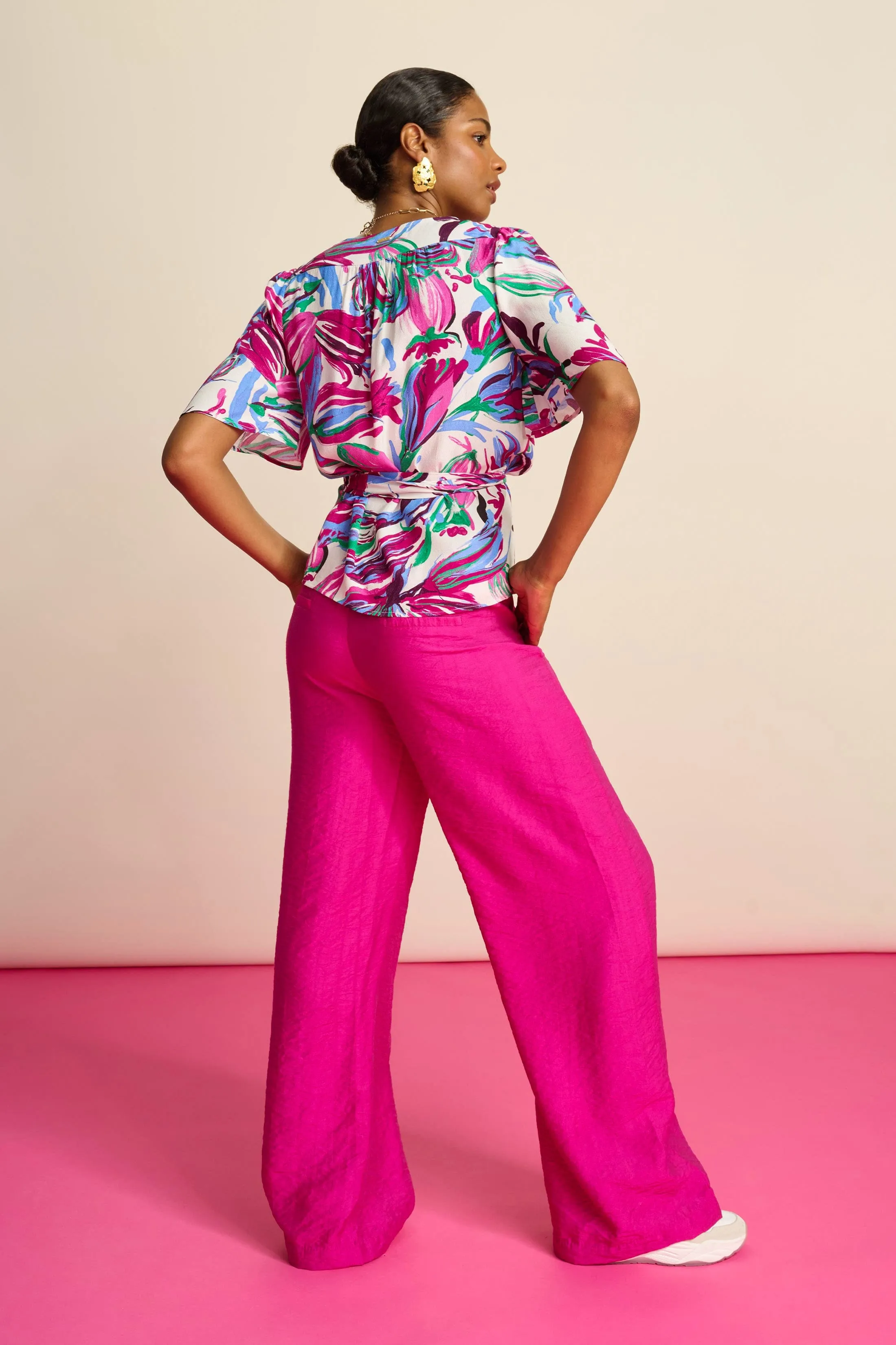 POM Amsterdam Fuchsia Pink Pants