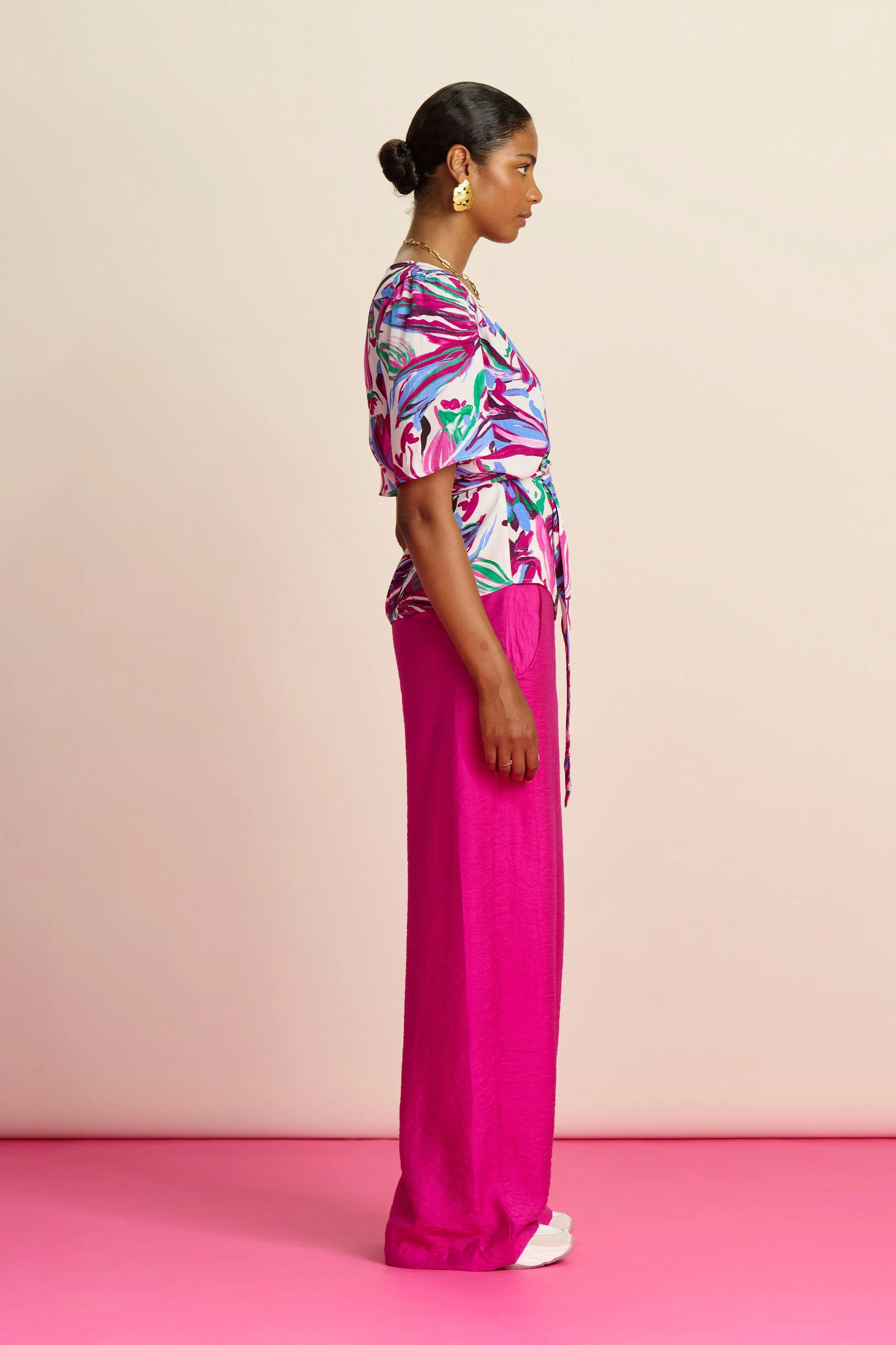 POM Amsterdam Fuchsia Pink Pants