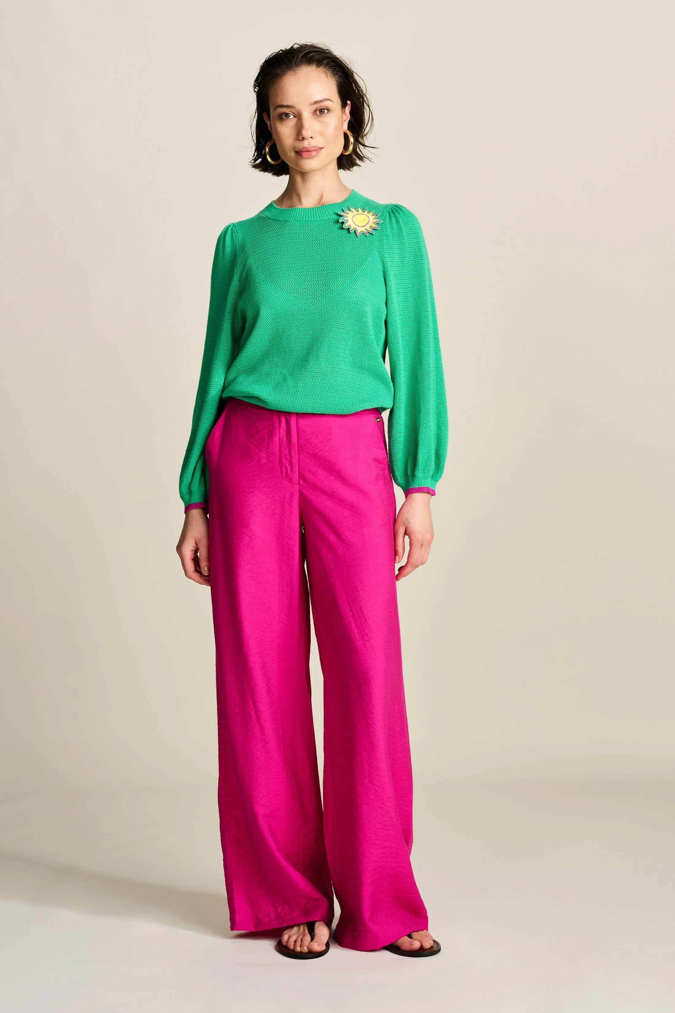 POM Amsterdam Fuchsia Pink Pants