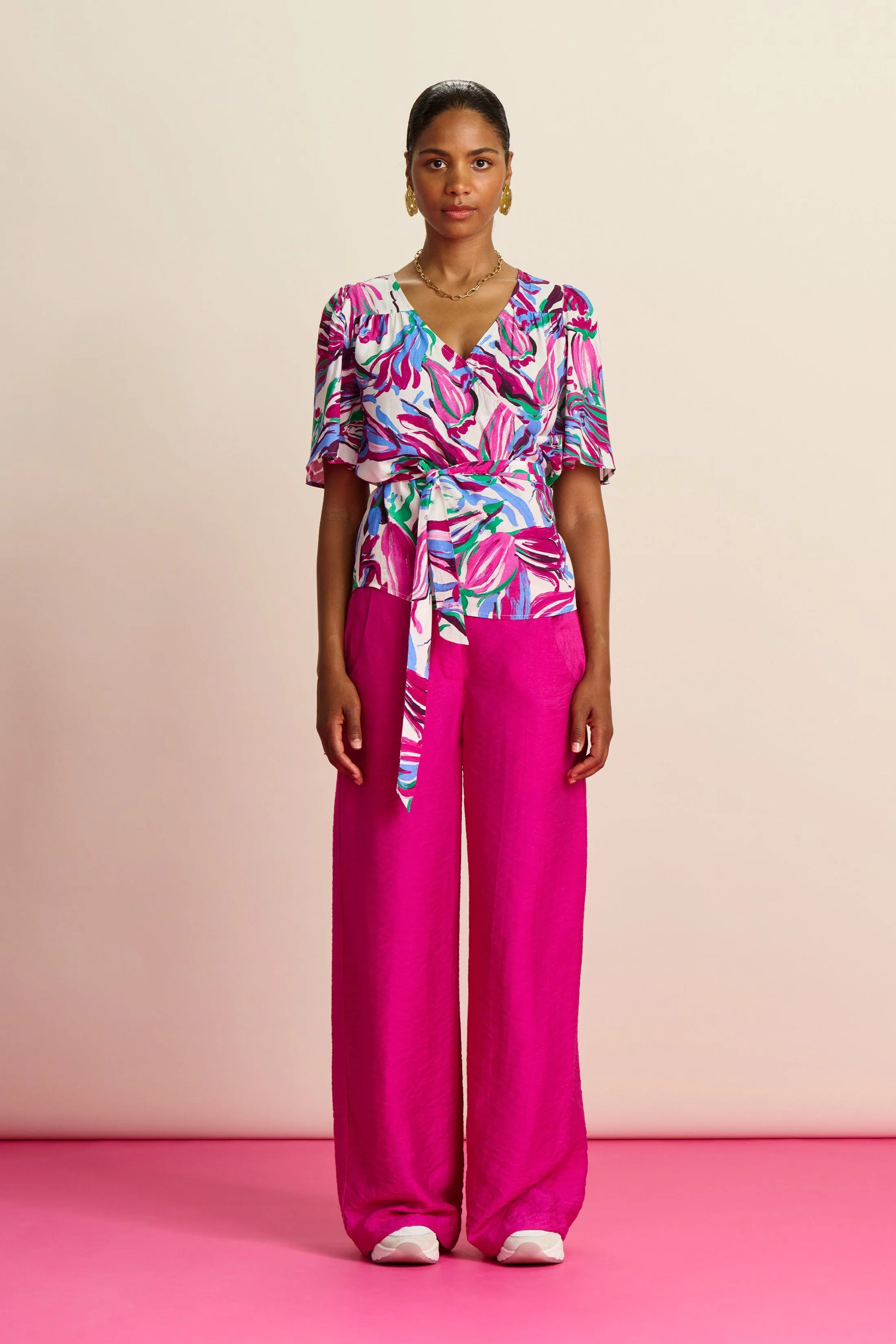 POM Amsterdam Fuchsia Pink Pants