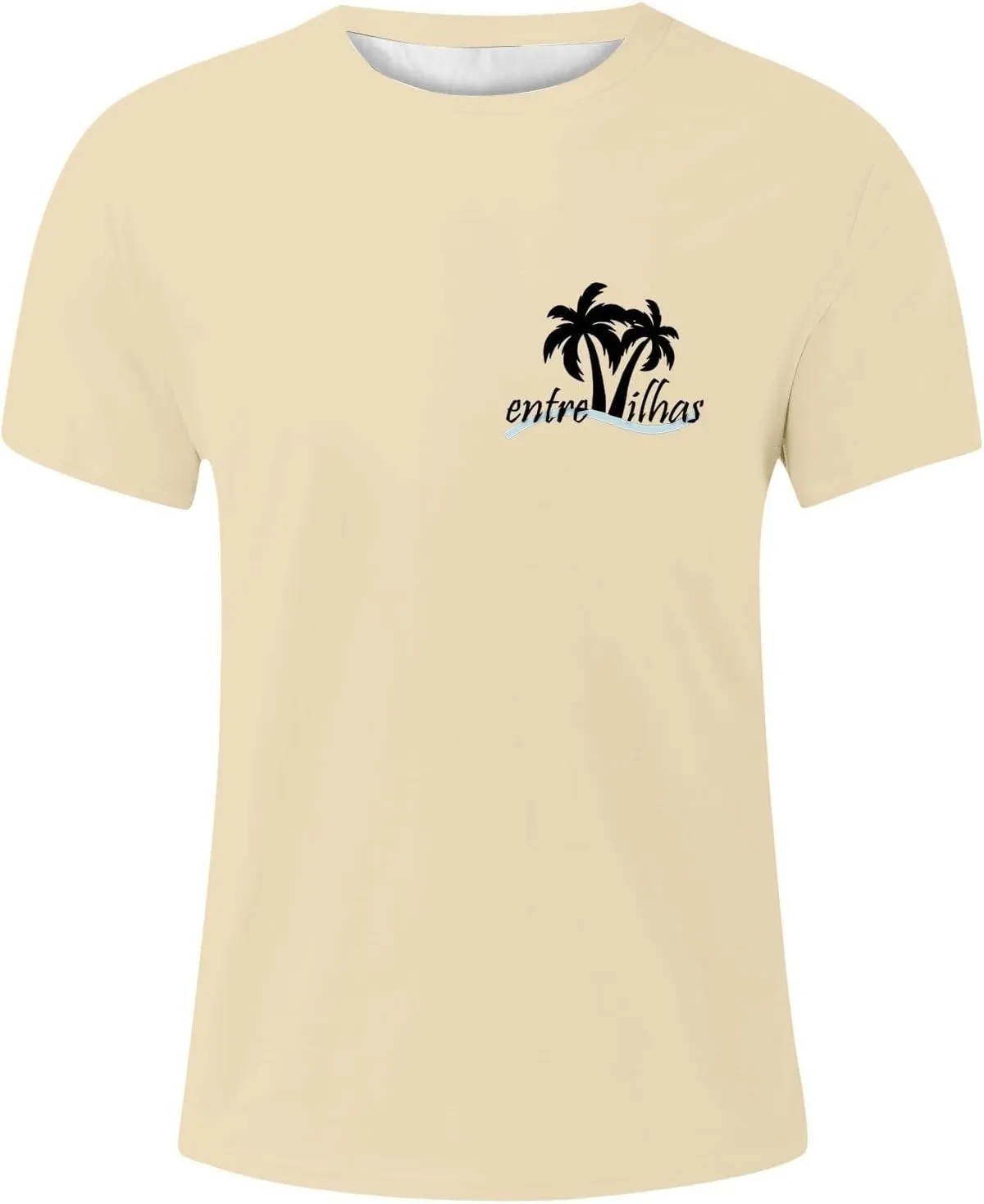 Printed Oversized T Shirt for Men 2025 Hawaiian Beach Holiday Travel T-Shirts Stylish Crewneck Summer Going Out Tops